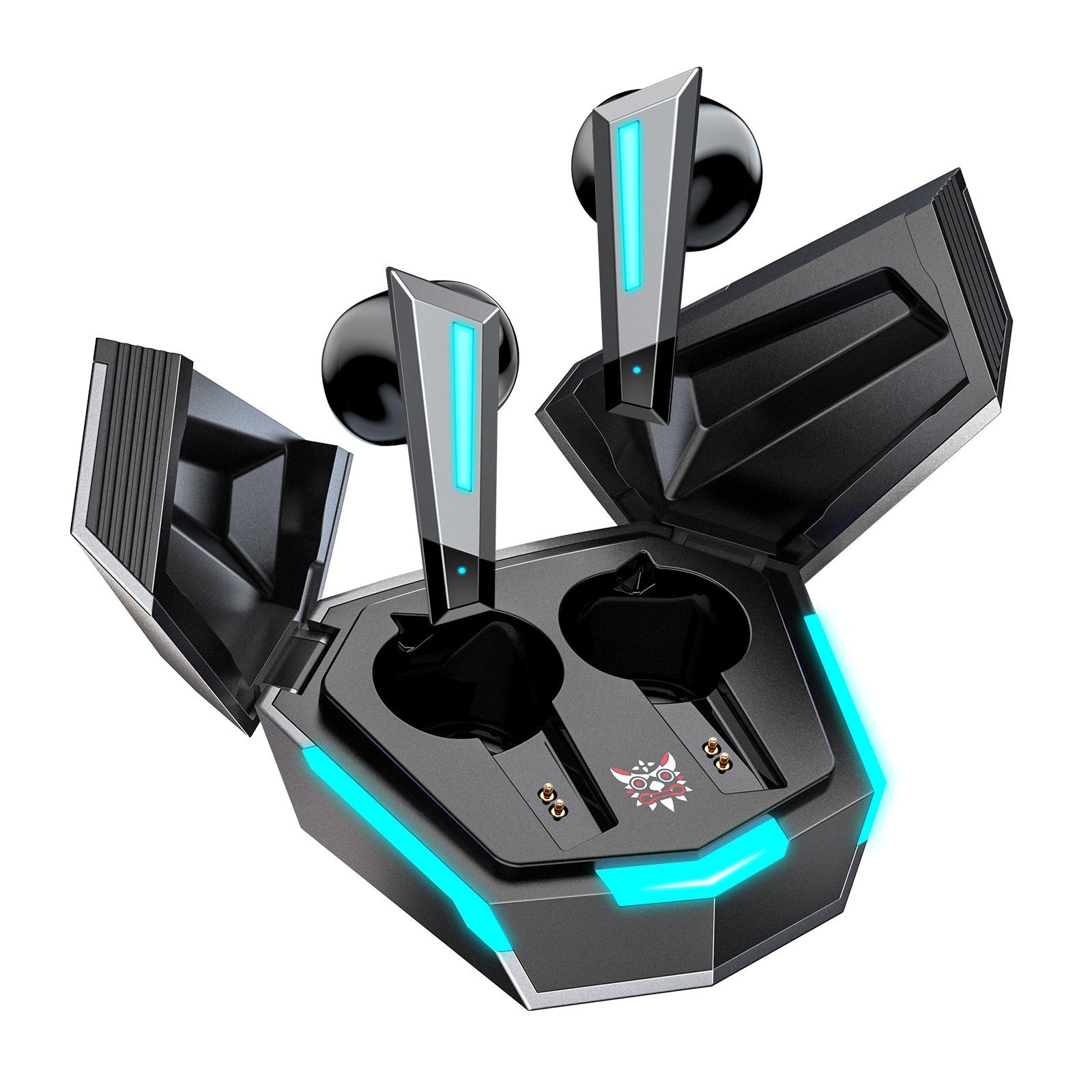 ONIKUMA T32 TWS Earphones Bluetooth 5.1 Gaming Earbuds High Sensitivity Wireless Headphones with Digital Display Charging Case ONIKUMA T32 TWS Earphones Bluetooth 5.1 Gaming Earbuds High Sensitivity Wireless Headphones with Digital Display Charging Case